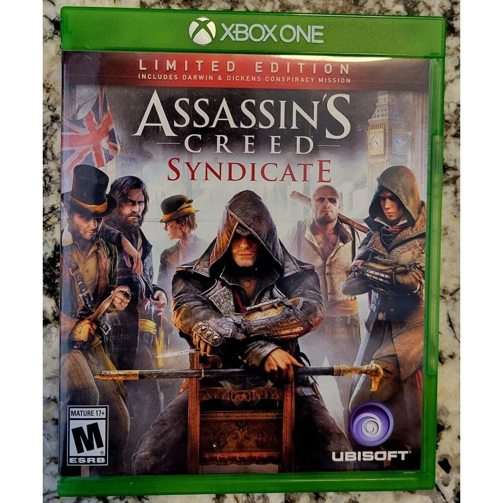 Assassin's Creed: Syndicate Limited Edition, CIB, MANUAL, CLN DISC, FAST SHIPING